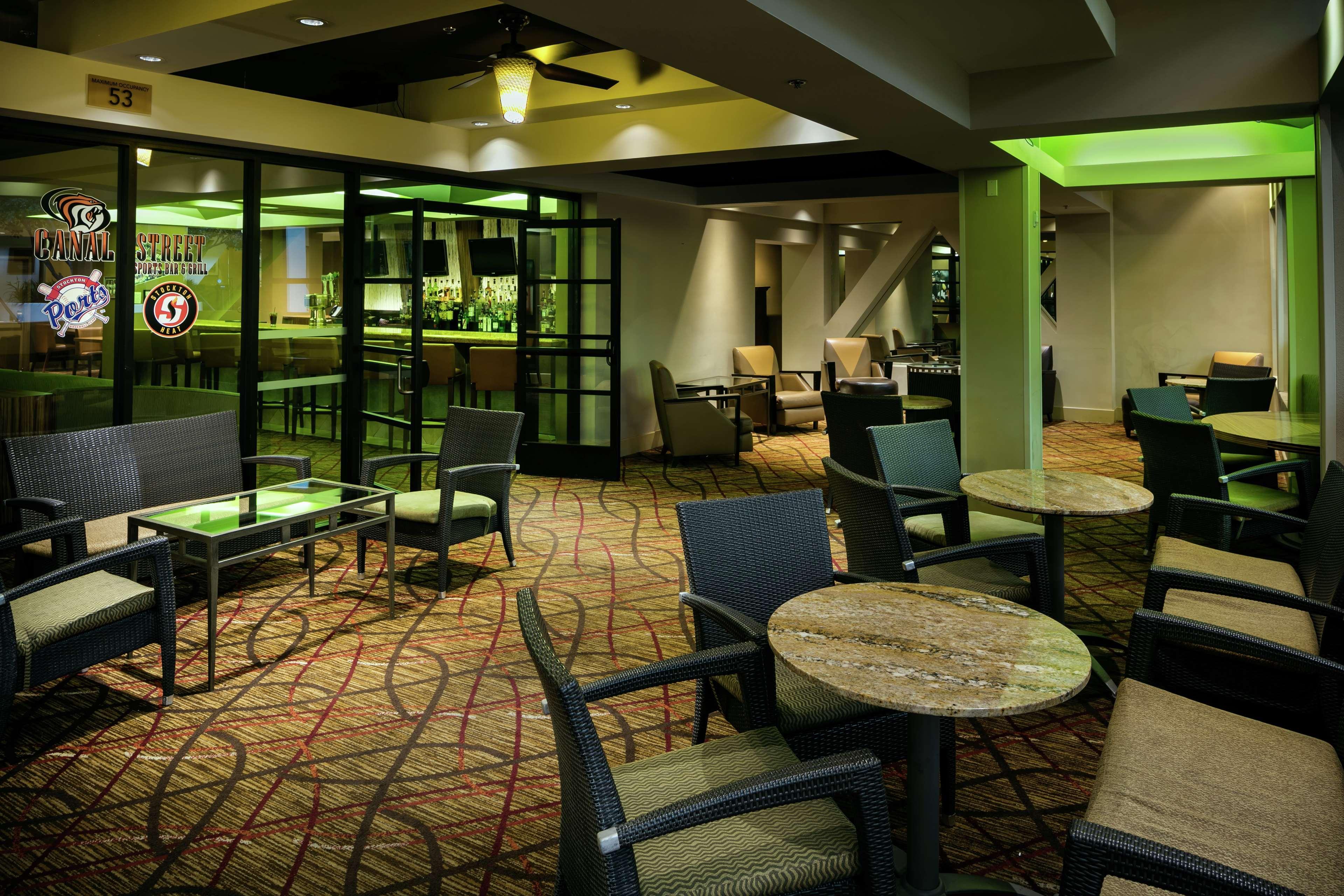 Hotel Hilton Stockton Exterior foto