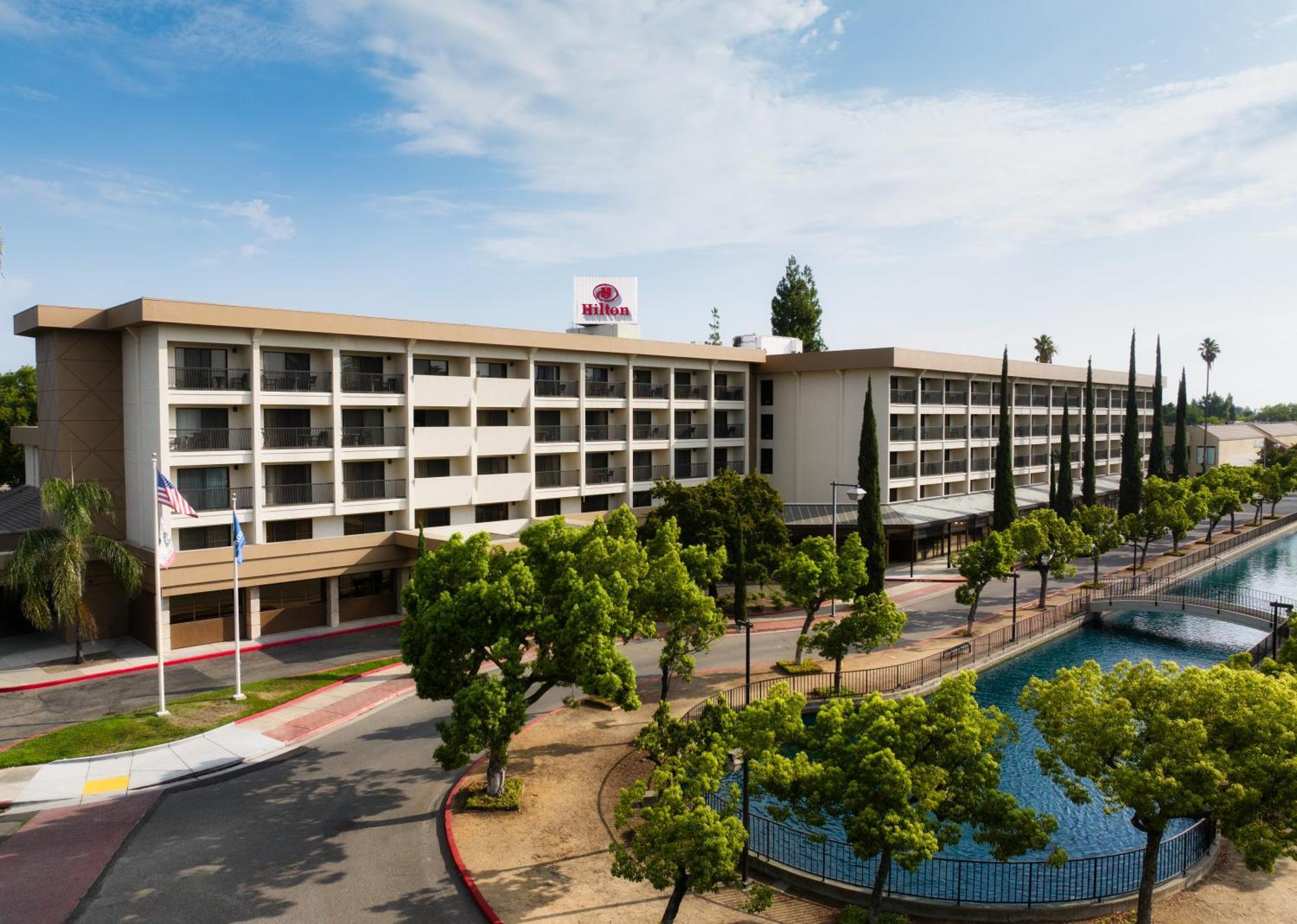 Hotel Hilton Stockton Exterior foto